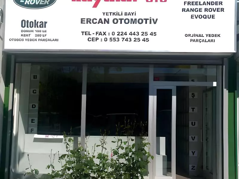 Ercan Otomotiv Bursa Land Rover Oto Yedek Parça Image